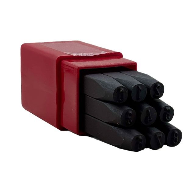 سنبه شماره کوب ایران پتک کد lm2611 سایز 5 میلی متر بسته  9 عددی